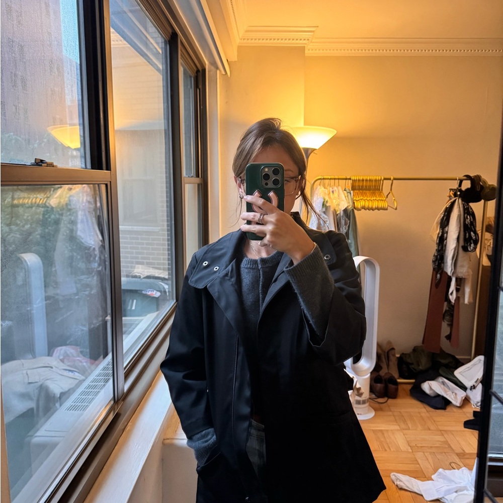 MaxMara Black Trench Coat